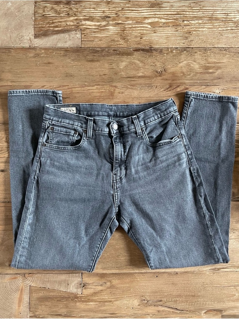 Levi’s Premium 512 Slim Taper Gray Jeans Men’s 32x32
